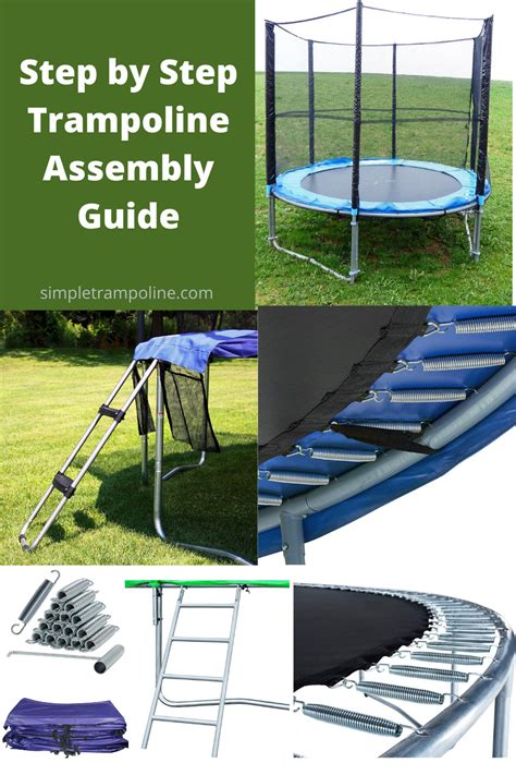 How to put a trampoline together. Things To Know About How to put a trampoline together. 